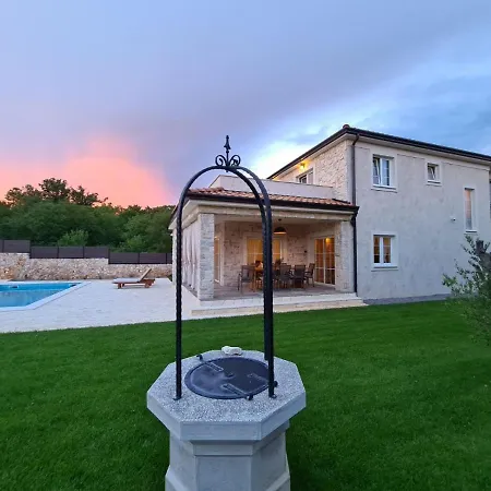 Vila Lulu Kamena S Maslinikom Otok Krk Dobrinj Selo Gostinjac