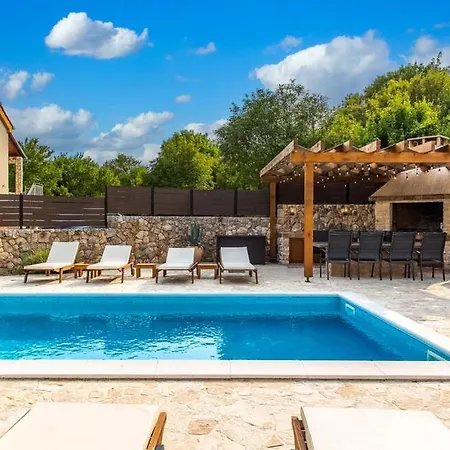 Lulu Kamena S Maslinikom Otok Krk Dobrinj Selo Villa Gostinjac