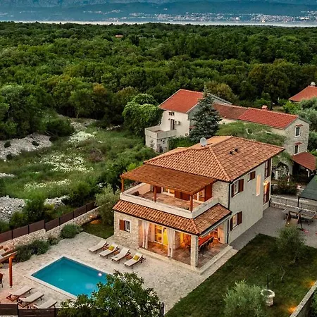 Villa Lulu Kamena S Maslinikom Otok Krk Dobrinj Selo